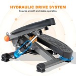 Topika - Stair Stepper with Bands, Mini Stepper for Exercise at Home 120kg