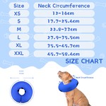 Topika Inflatable Dog Cone Collar, Donut Collar Recovery