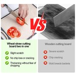 Topika Stainless Steel Cutting Board for Kitchen Chopping Board with Handle