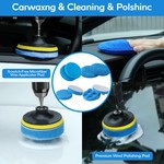 Topika Professional Car Detailing Set for Interior&Exterior Cleaning -26Pcs