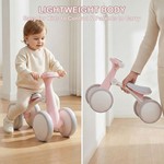 Topika Toddler Bike Balance Bike with Music & Light Up Wheels