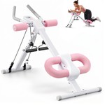 Topika - Ab Machine, 5-Level Adjustable Ab Trainer With LCD Counter