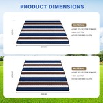 Topika Premium Waterproof Picnic Blanket for Families & Outdoor Adventures