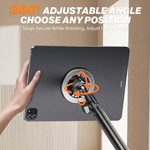 Topika - Magnetic Phone Stand Desk With Long Arm Clamp For Phone & Tablet
