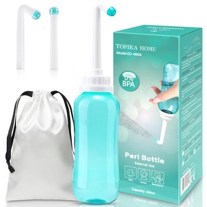 Topika Peri Bottle for Postpartum Care, Portable Bidet 500ml For Travel