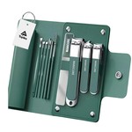 Topika - Nail Clippers Set, 10pcs Stainless Steel Large Nail Clippers Kit