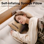 Naturehike Inflatable Pillow, Sponge-Filled Pillows for Camping Travel