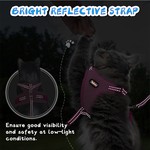 TopikaPet - Cat Harness and Leash Set, Escape Proof, Adjustable Cat Vest