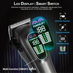 Topika Hair Clippers for Men Cordless Trimmer 13 Pieces Kit