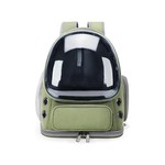 Topika - Cat Backpack Carrier Bag,Green Foldable Dog Carrier Bag for Travel