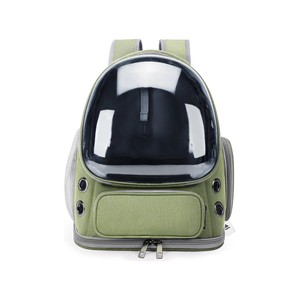 Topika - Cat Backpack Carrier Bag,Green Foldable Dog Carrier Bag for Travel