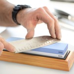Topika - Knife Sharpening Stone Kit,Standard Muti Side Grit Knife Whetstone
