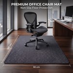 Topika Office Chair Mat Anti-Slip for Hardwood , Tile Floors Odour-Free Eco