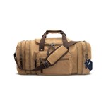 Topika Canvas Duffle Bag for Travel, 50L Expandable Weekend Duffels