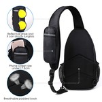 Topika - Crossbody Sling Bag Backpack Travel Chest Bag for Hiking & Day Use