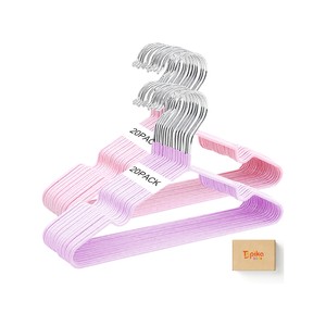 Topika 40-Pack Kids Clothes Hangers, Durable & Space-Saving Design
