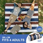 Topika Premium Waterproof Picnic Blanket for Families & Outdoor Adventures