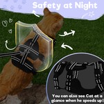 TopikaPet - Adjustable Cat Harness and Leash Set for Walking, Anti-Escape