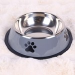 TopikaPet - Stainless Steel Non-Slip Pet Food & Water Bowls, Dog&Cat Bowls