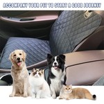Topika Waterproof Car Seat Cover for Pets, Dog Car Seat