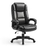 Topika Elite 200 -Leather Executive Home Office Chair, Ergonomic Desk Chair
