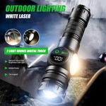 Topika Rechargeable Torch USB Camping Torch High Power Tourch Light