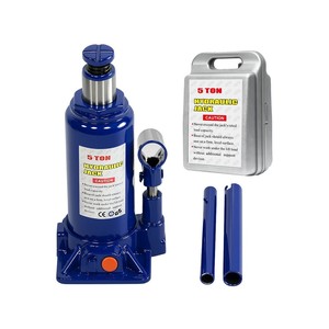 TopikaAuto - 5T/10T Hydraulic Car Jack with Adjustable Lift, Portable Case