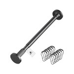 Topika High-Quality Stainless Steel Curtain Rod and Shower Rod, Retractable