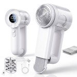 Topika 2in1 Digital Fabric Shaver with 3 Speeds & 3 replaceable heads