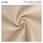 Lekkon Seamless Shaping Shorts for Women High-Waist Tummy & Thigh Sculpting