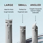 Topika Nail Clippers Set, 10-Piece Stainless Steel Large Nail Clippers Kit