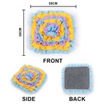 Topika Snuffle Mat for Dogs, 35x35cm Foraging Training Feeding Mats