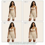 Lekkon Seamless Shaping Shorts for Women High-Waist Tummy & Thigh Sculpting