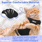 TopikaPet - Adjustable Cat Harness and Leash Set for Walking, Anti-Escape