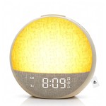 Topika Sunrise Alarm Clock with White Noise, Wake Up Light Speaker