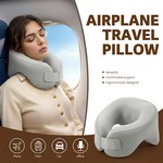 Topika - Memory Foam Travel Neck Pillow with Removable Washable Cover