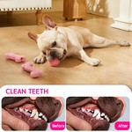 TopikaPet - 6pcs Puppy Chew and Squeaky Toys, Teething Toys for Small Dogs