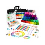Topika Crochet Kit For Beginners, Crochet Set With Yarn, Hooks And Needles