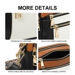 Topika Crossbody Bags for Women Shoulder Bag Vegan Leather Crossbody Purse