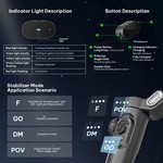 Topika - 3 Axis Gimbal Stabilizer For Phone, AI Tracking&Gesture Control