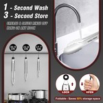Topika Stainless Steel Kitchen Tongs for Cooking, 3 Piece Cooking Tongs Set