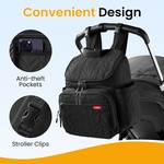 Topika Diaper Bag Backpack Multi-Function Baby Travel Bag