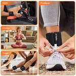 Topika Wrist & Ankle Weights Adjustable Silicone Weights Total
