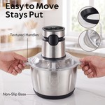 Topika 5L Electric Meat Grinder For Meat, Vegetables & Food Chopper Blender