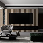 Topika Wood Grain Self Adhesive Wallpaper with Tools 10m x 45cm