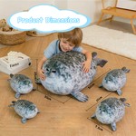 Topika Seal Plush Cute Plushies 5pcs Tummy Time Pillow Toy