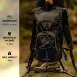 Topika - 18L Hydration Backpack with 2L Bladder, Waterproof, Lightweight