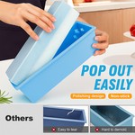 Topika - 7 In 1 Soap Box Kit, Silicone Wooden Soap Molds, Soap Loaf Mould