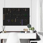 Topika - Cork Boards for Wall, 6 Pack Bulletin Felt Board with Push Pins