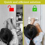 Topika - Baby Safety Locks, 2 Pack Door Lock, Toddler Proofing, Safety Lock